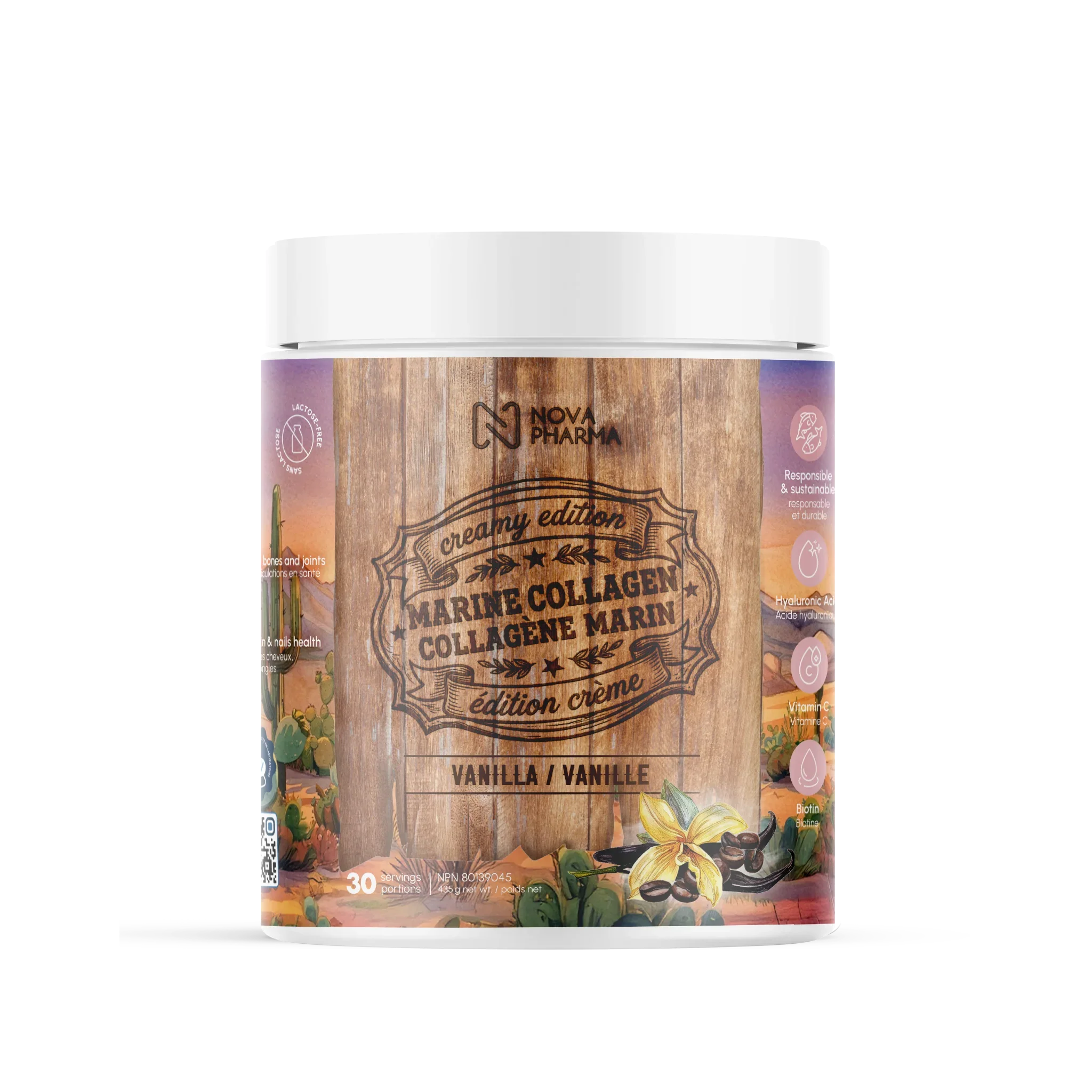 Marine Collagene Complex - Creamy Vanilla - Image 2