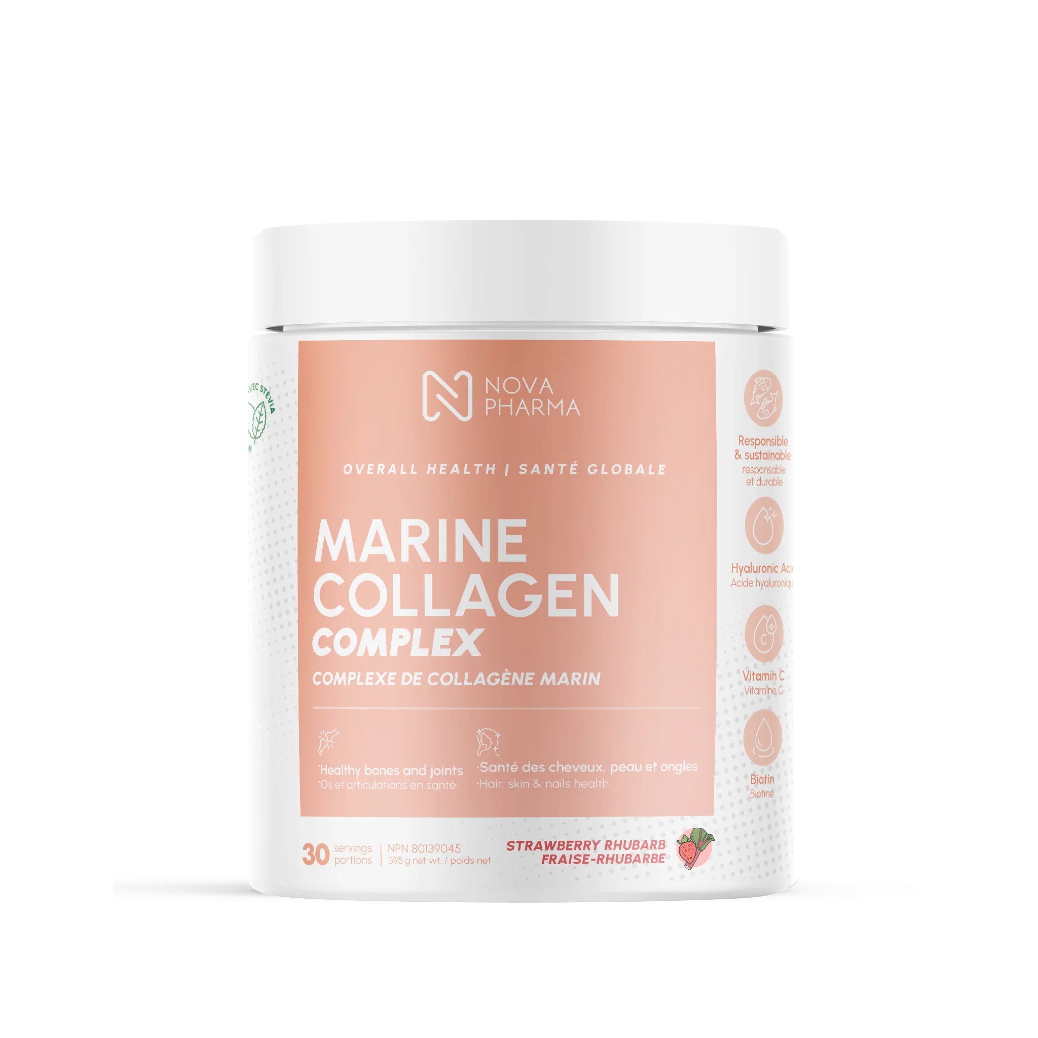 Marine Collagen Complex With Hyaluronic Acid, Vitamin C and Biotin - 30 servings - Image 17