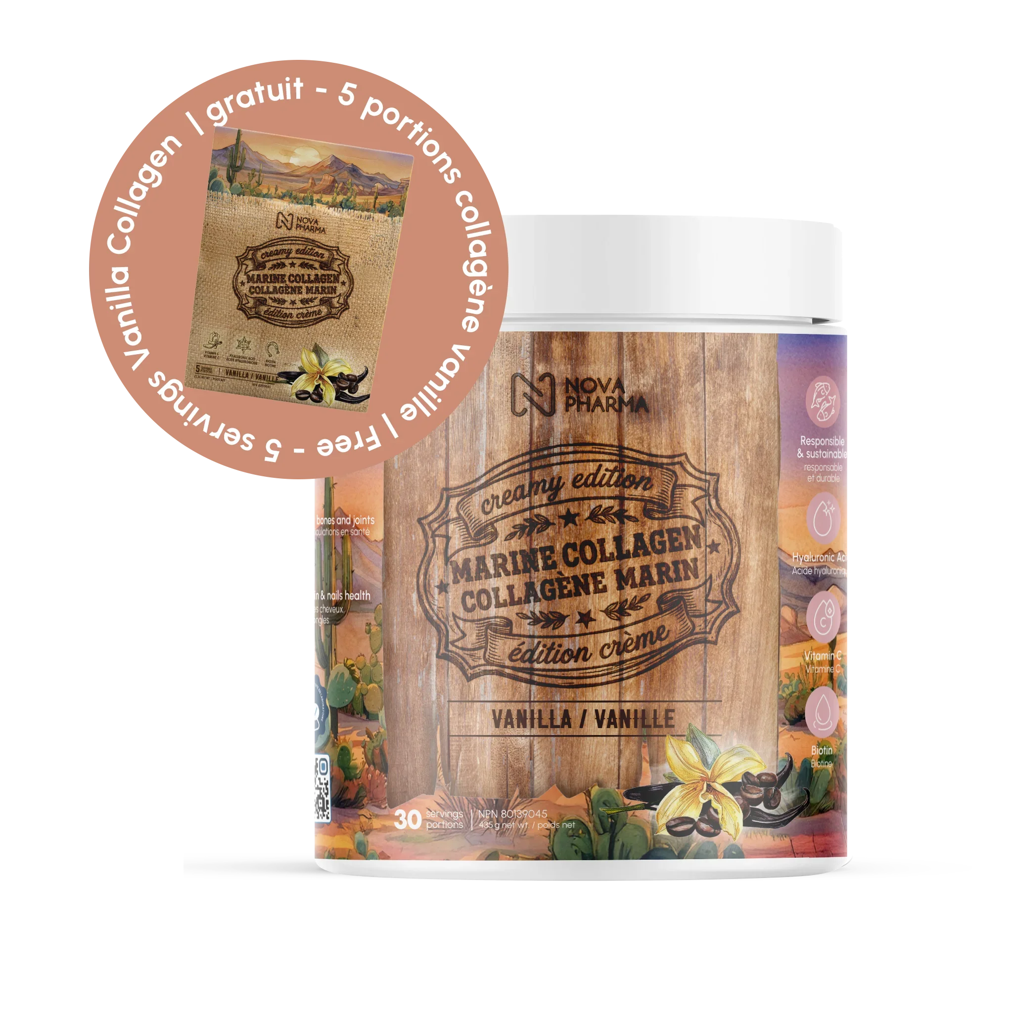 Marine Collagene Complex - Creamy Vanilla