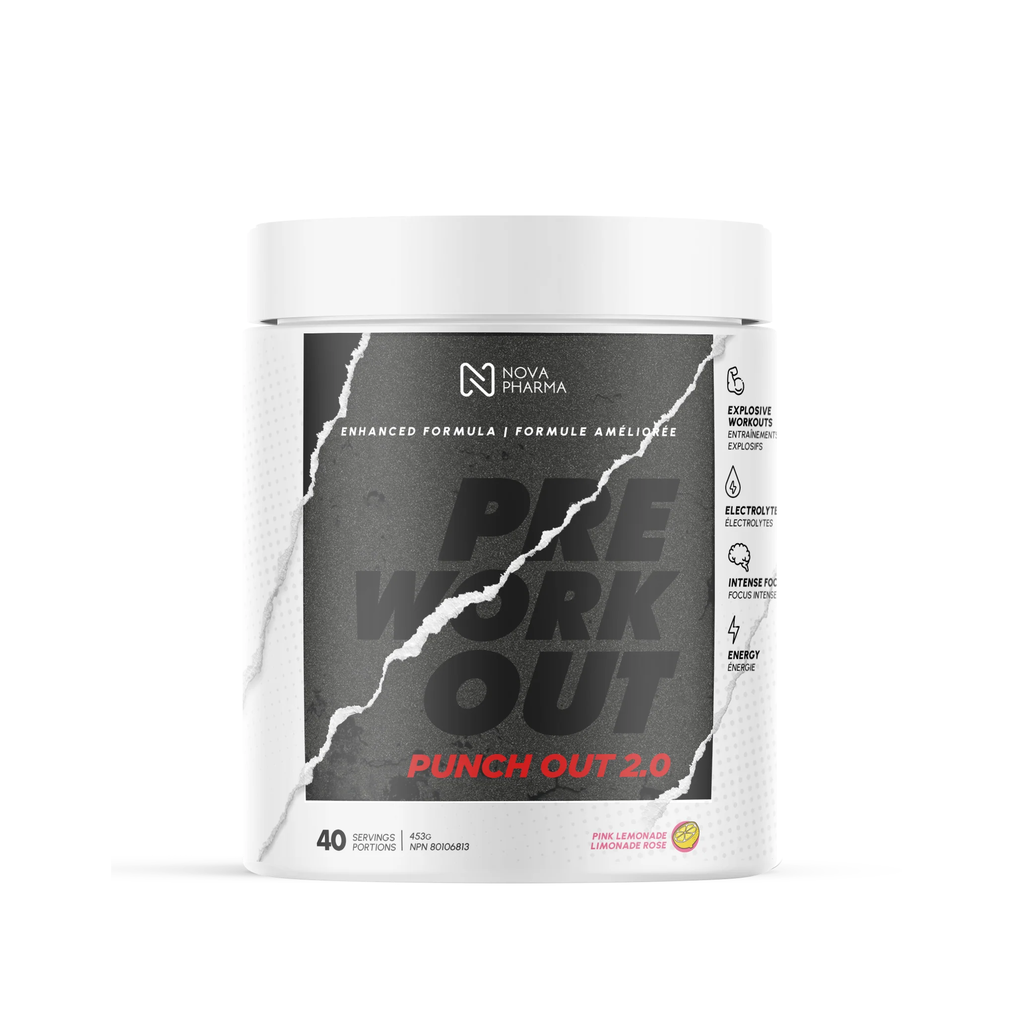 Punch Out 2.0, Pre-Workout - 40 servings - Image 3