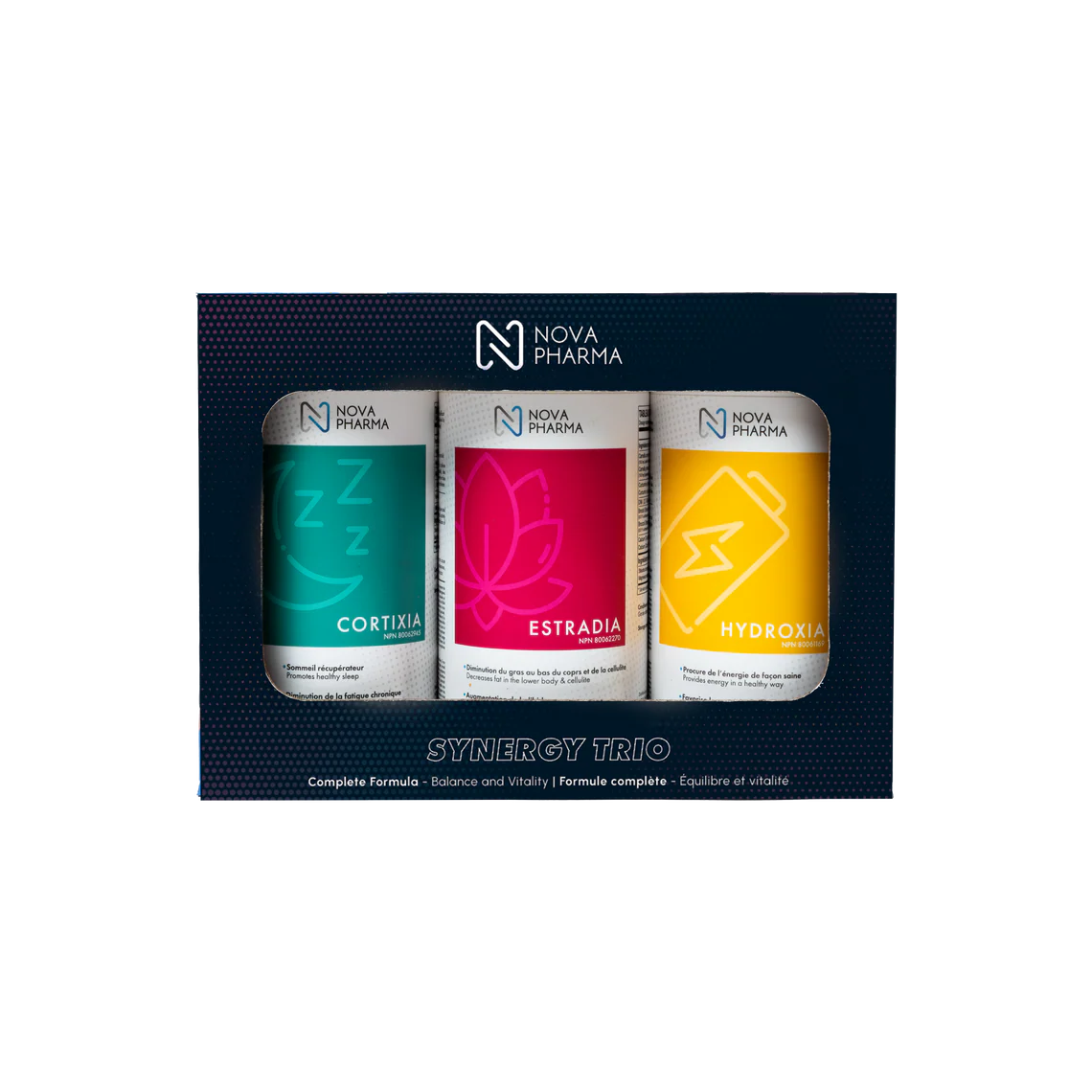 SYNERGY TRIO - Supplements + Training and Diet plan